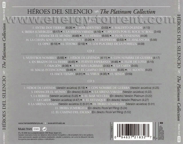 Heroes Del Silencio – Acustico (2006) Heroes Del Silencio – Acustico (2006)